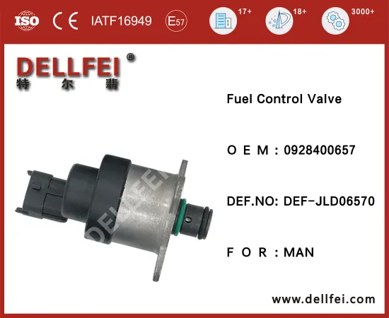 Fuel Pressure Control Valve 0928400657 for MAN