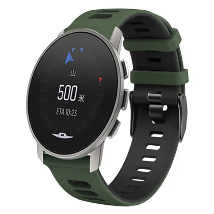 Breathable Fitness Silicone Wristband for SUUNTO 9 PEAK & SUUNTO 3