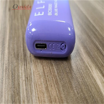 Grape Elf Bar 5000 puff vape kit