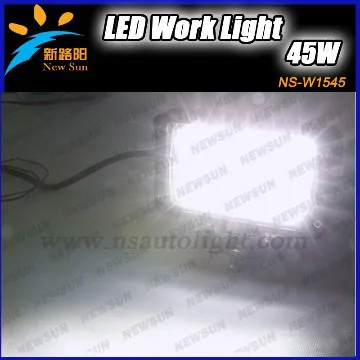 45w LED Working Light Offroad Driving Light SUV UTE 4wd Truck 4x4
