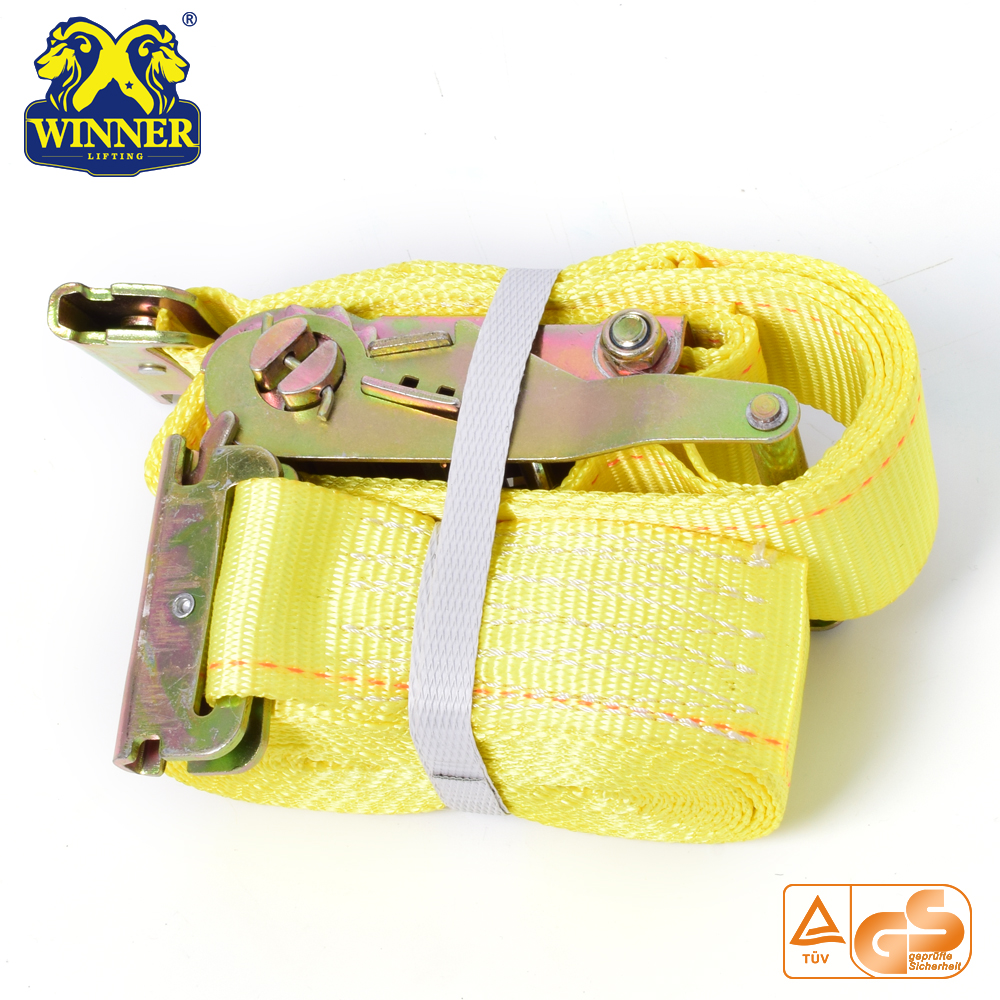 Industrial Heavy Duty Polyester Ratchet Tie Down Strap