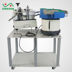 Bulk vertical lead cutting machine