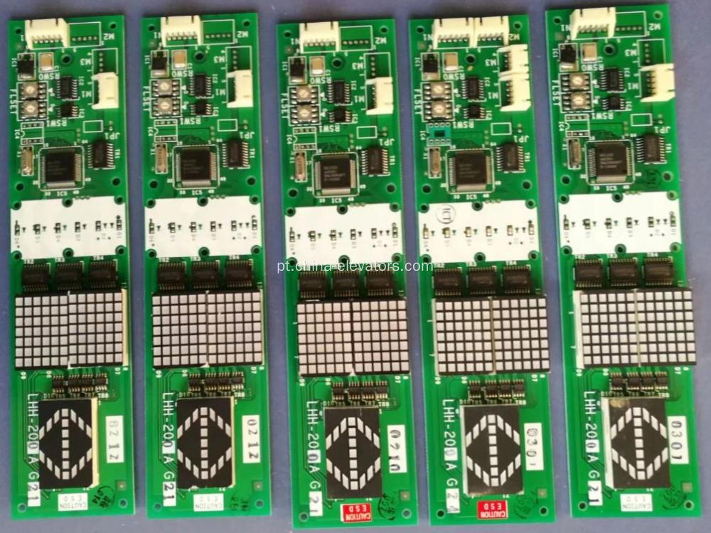 LHH-200AG21 PCB LOP para elevadores Mitsubishi GPS-3