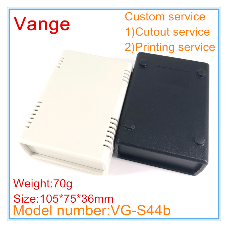 1pcs/lot electronics project junction enclosure 105*75*36mm ABS case plastic instrument box diy for frequency converter device