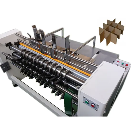 ZHENHUA GBJ Automatic High-Speed Partition Slotter for Corrugated Carton Box Packaging
