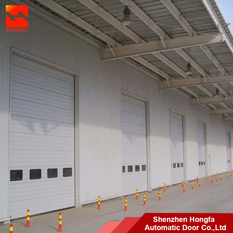 Warehouse PU Industrial Garage Interior Sectional Door