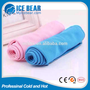 Custom cooling microfiber towel travel
