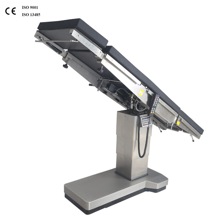 High configuration electro-hydraulic operating table