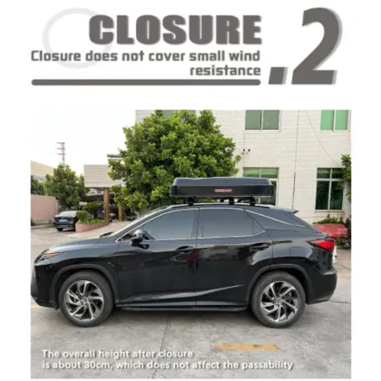 Hard Shell Roof Tent for Car - Outdoor Roof Top Tent