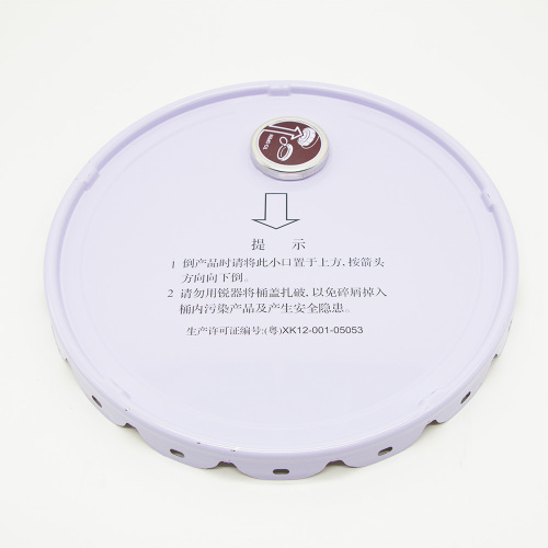 درب سطل فلزی با درپوش توری و فلزی