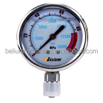 BG Series High Accuracy Small Digital Pressure Gauge - Hydraulic Pressure Oil Gauges