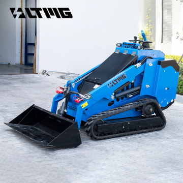 LTMG新しいデザイン電気スキッドステアローダー72V 200AHリチウムバッテリー-300kg/400kg負荷容量
