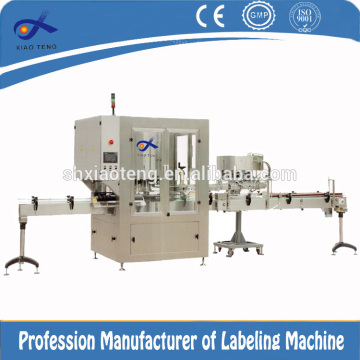 manual bottle filling and capping labeling machine/screwing machine