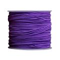 Dark Purple 2mm Round Elastic shock Cord