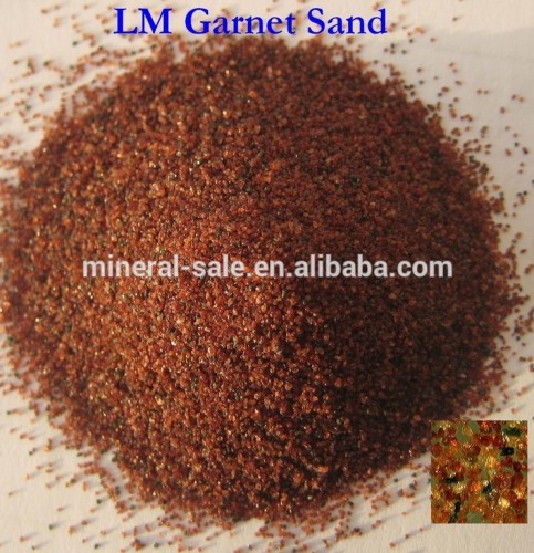 Garnet Sand for Sand blasting, Waterjet cutting and Water treatment