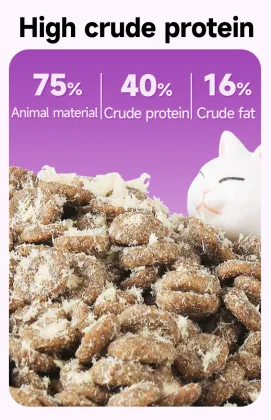 OEM ODM complete freeze-dried meat filled cat food