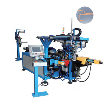 Automatic Pipe Decoiling&Bending Machine with End Finishing