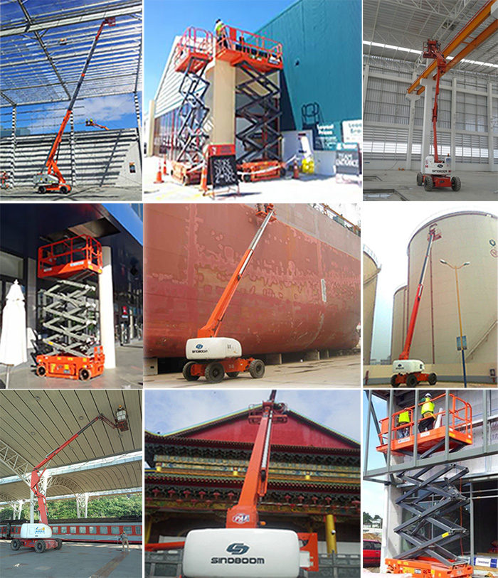 36m Telescopic Boom Mobile Hydraulic Lift Table