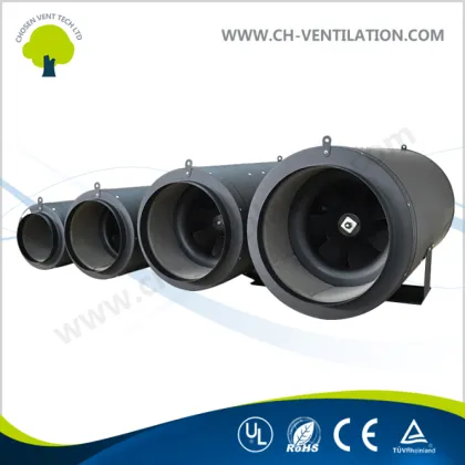 Stealth Acoustic Fan with muffler silent duct fan