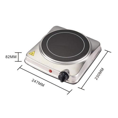 Cuisinière électrique en acier inoxydable
