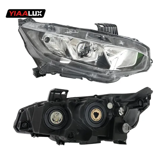 Halogen Xenon Headlights for Honda Civic 2016-2021