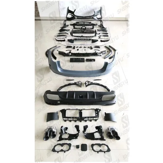 Body Kit for Mercedes-Benz GLE W167 2023-2024 GLE53 AMG - Bumpers, Grille, Rear Lip, Exhaust