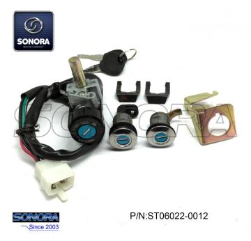 BENZHOU YY50QT-21 YY125T-19 LOCK SET (P/N:ST06022-0012) Top Quality