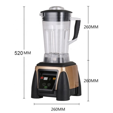 3HP 2200W Heavy Duty Timer Mixer Juicer - Electric Ice Blender for Fruit and Food