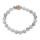 Howlite en gros Rose Couronne Bracelet en or pour la mode