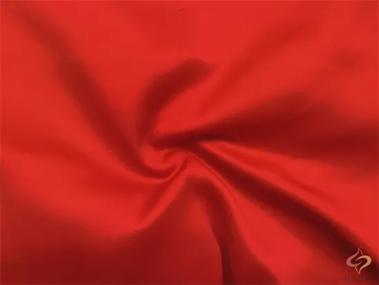 Polyester And Spandex Sateen Weave Fabric