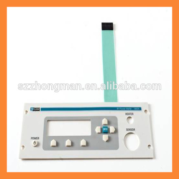 Clavier à membrane en silicone de haute qualité avec pilules en carbone