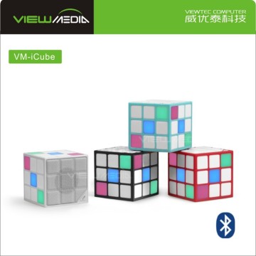 Shenzhen factory colorful waterproof cheap mini Bluetooth speaker with led light