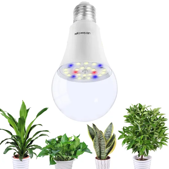 10W E26/E27 Full Spectrum LED Grow Light for Plant Seeding and Growth