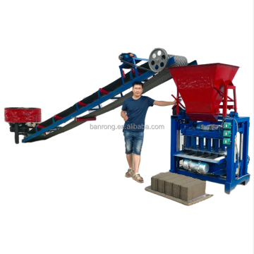 BR4-35 Small Industrial Cement Block Production Line Produksi