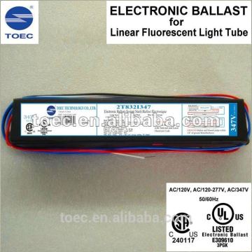 T8 32W 347VElectronic Ballast , 5-year Warranty , cULus and CSA Certificated