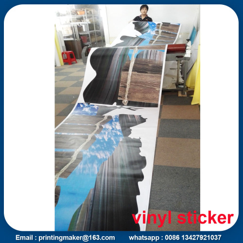 Custom Anti Slip 3D Floor Vinyl Sticker