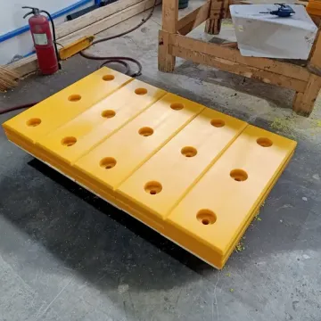 UHMWPE Plastic Wharf Sliding Bumper Covers Pad