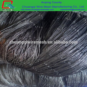 Good quality Polyester or nylon multifilament fishing net (black) /fishing net