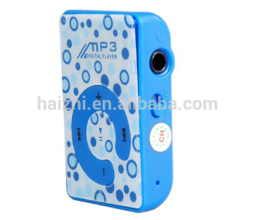 colorful cheap plastic mini clip mp3 player mini clip 8gb mp3 support extend memory card