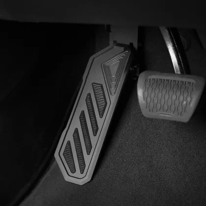 Aluminum Adjustable Left Foot Rest Pedal for Jeep Wrangler JL 2018+