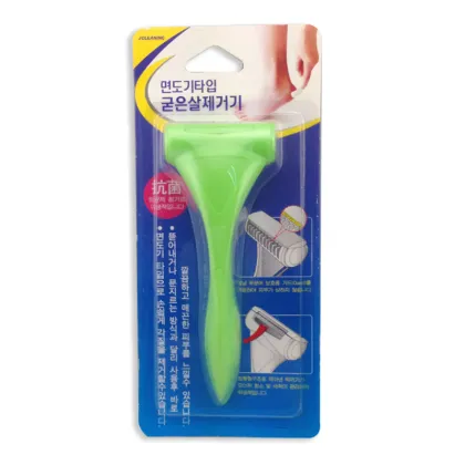 D129 disposable foot callus remover, plastic handle foot callus remover, foot pedicure