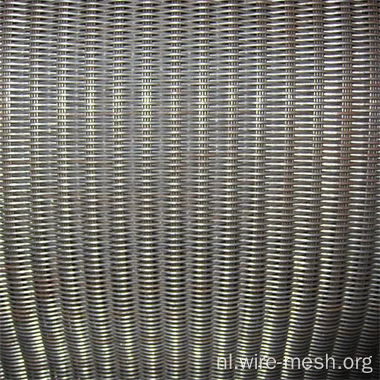 SS 321 roestvrij staal Twilled Weave Mesh