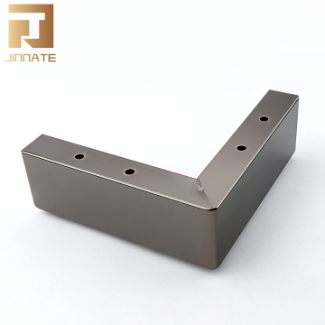 Accesorios para la cama de muebles de metal de forma de acero inoxidable V y sofá gabinete