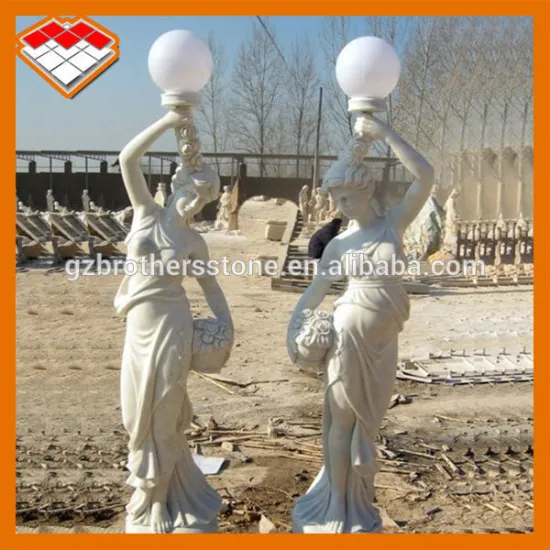 marble statue figure sculpture lamps