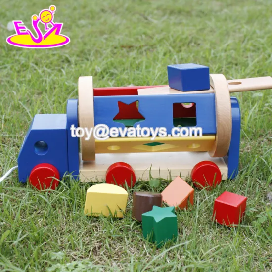 hot sale funny baby wooden push car for preschool W05C064