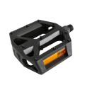 Bor-Stahlspindel Black PP Reflektors Road Pedal