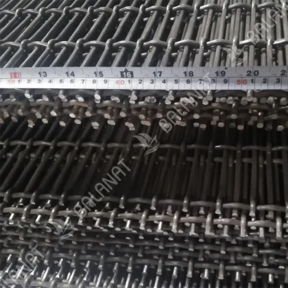 Crimped Wire Mesh Mild Steel Wire