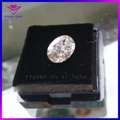 8*10mm oval cut white twinkle loose stone moissanite price