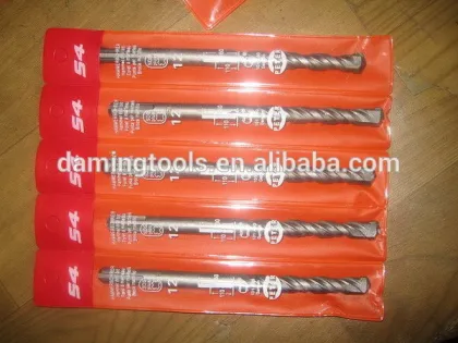 Fashionable hot sale sds plus w tip hammer drill bit