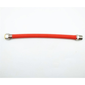 욕실 확장 수성 가스 호스 미터 고무 파이프 커넥터 용 스테인레스 스틸 골판지 튜브